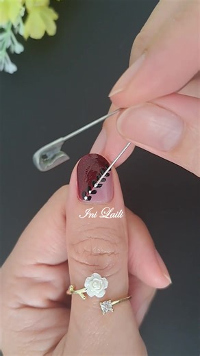 Maroon Nail Art Tutorial: Easy DIY Designs at Home
