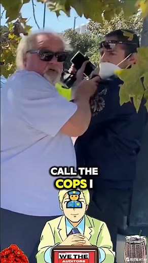 First Amendment Auditor Gets ATTACKED By This Old Guy!