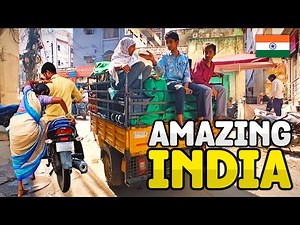 🇮🇳 Walking Tour of India 4K | What’s Daily Life in INDIA Like?