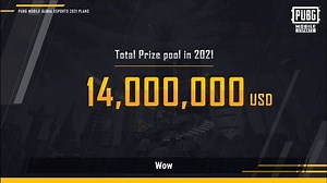 PUBG Mobile tournaments to feature total prize pool of 14 million USD in 2021