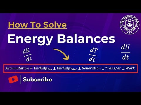 How To Solve Energy Balances Easily | Chemical Engineering Explained