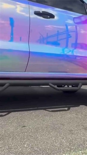 Holographic wrap Chevy Silverado on 30’s