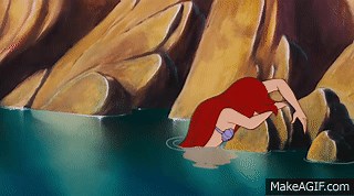 The Little Mermaid: Diamond Edition - Ariel Gets Her Legs Clip on Make a GIF