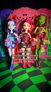 52K views · 1.2K reactions | The new Monster High Skulltimate Secrets: Garden Mysteries collection is here, featuring Draculaura, Venus McFlytrap, and Twyla Boogeyman.  Unbox layers of surprises, style hauntingly gorgeous looks, and bring your shelf (or playtime) to life. Because let’s be real—this one’s for the grown-up ghouls, too. 驪 Shop now and unlock the mystery. | Monster High | Facebook