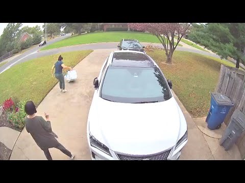 Woman Scared of Mouse Captured in CCTV || WooGlobe Funnies