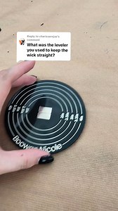 I get asked about these often, these are a magnetic wick centering tool, and this is how they work 😊 I love them because you can go glueless and even with wick stickers for cotton wicks, the magnet at the bottom centres your wick and the little bar at the top makes sure you're cotton wicks are centred at the top as well. they're linked in my bio from Boowan Nicole, there's a 10% discount code too 😊 #candlemakingtools #magneticwickcenteringtool #candlemaking #litafcandleco #icanthandlecandle #s