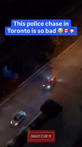 One of the funniest police chases caught on camera. . . . #ohcanada #canadian #canada #toronto #ontario #funny #funnyvideos #comedy #police #policechase #cops #policeofficers #carchase #driving | Caught It Live TV