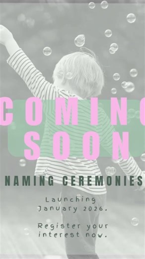 Stefanie Onipko Humanist Celebrant | 📣 BIG ANNOUNCEMENT FOR YOUR LITTLES 📣 I am so excited to share that from 2026 I'll be adding Naming Celebrant to my job title. If you're... | Instagram