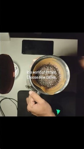 Slow coffee. Slow mornings. ☕️ no noise just the ritual, the aroma, and a moment that’s truly yours.