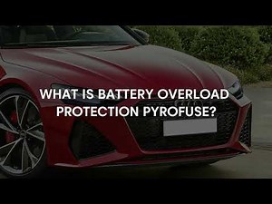 VW AG 4N0915519 Battery Overload Protection Pyrofuse