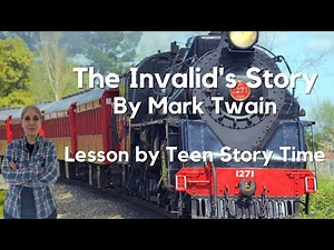 The Invalid's Story by Mark Twain: English Audiobook with Text on Screen, American Lit Classic Story