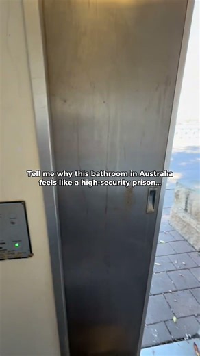 As Americans, we were not prepared for Australia's public restrooms 🤯🚽 d