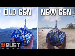 Rust Console Edition | Old Gen VS New Gen Comparison (PlayStation/Xbox)