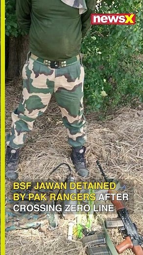 BSF Jawan Detained by Pak Rangers After Crossing Zero Line