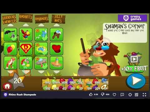 Rhino Rush Stampede Gameplay 1