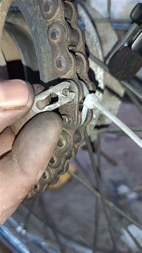 Preblm Solution Nice 💫⛓️Trick!Short Chain Tie Fix Easy DIY Creative Bent Chains Joint Repair Quick ✅