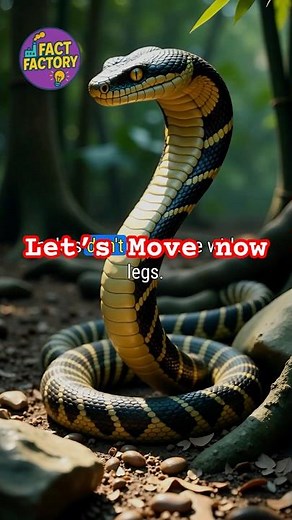How Snakes Master Silent Motion #shorts