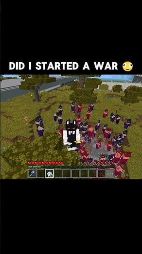I Started a War with MILLIONS of Witches in Minecraft... They All Died