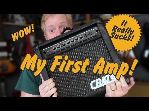 CRATE Gx-15r / My first amp comes home!