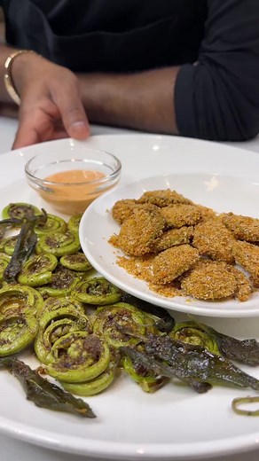 Fiddle me this! #fiddleheads #fern #foodtiktok #foodtok #fiddleheadfern #spring #recipe #easyrecipe #fyp #foryou