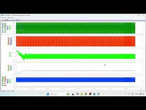 Simulation of a bidirectional buck-boost converter with half-bridge modules