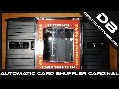 Automatic Card Shuffler Cardinal Unboxing and Test