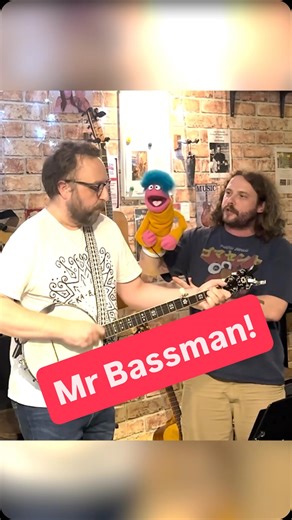 The Jimi Henson Experience on Instagram: "🎶 From this week’s live show: our take on a true Muppet Show classic — Mr Bassman! Originally sung by Floyd Pepper & Scooter on the very first Muppet Show album 💚 We love digging into the deeper cuts — what other Muppet songs would you like to hear us bring to the stage? 👀🎤🐸 #TheMuppetShow #thejimihensonexperience #jimhenson #LiveMusic #PuppetShow #MrBassman"