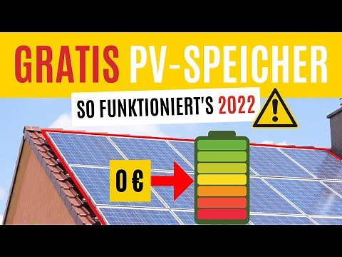 Photovoltaik: Die günstigste Speicher Lösung 2022? | Tutorial