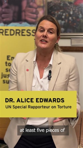 Last week, we hosted an important discussion in Parliament with the UN Special Rapporteur on Torture Alice Edwards, the Survivor Advisory Group, the APPG on Human Rights, and Freedom from Torture. 🗣️Her message was clear: the UK must reform laws that weaken the absolute ban on torture, reinstate a dedicated anti-torture strategy, and place survivors at the centre of this work. 📺Watch the video 🔗Learn more: https://redress.org/news/survivor-voices-state-responsibility-uk-law-and-the-absolute-p