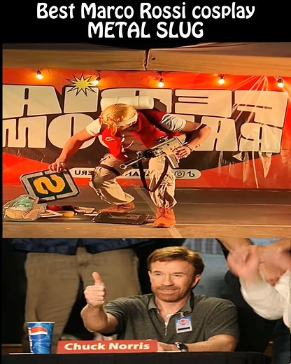 Chuck Norris aprueba este cosplay de Marco 🥴🥹 #metalslug #arcade #parati #cosplay #Metalslugawakening | Retrogamer Roybadguy