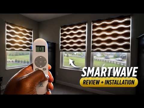 SmartWave Smart Shades Review + Installation (Matter Smart Blinds)