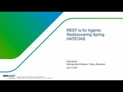 2026-04 REST is for Agents: Rediscovering Spring HATEOAS