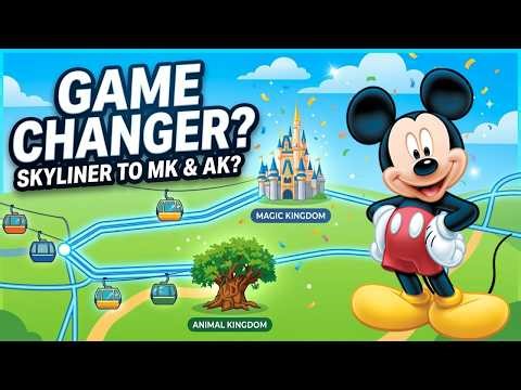 Disney's Biggest Transportation Upgrade Yet | Skyliner Expansion