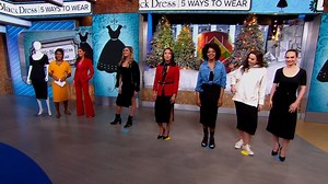 62K views · 115 reactions | Here are 5 ways to utilize the same black dress for different styles appropriate for all occasions. https://gma.abc/2QKnfyC | Good Morning America | Facebook