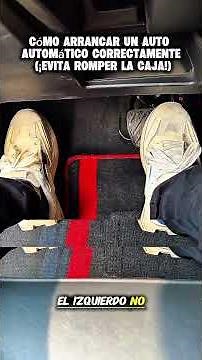 The correct process to start an automatic car in 5 steps