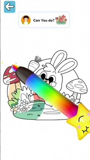 Rabbit Coloring Page | Kids Art