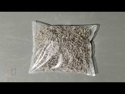 Automatic Screw & Bolt Weighing Bagging Machine | Strong Tubular Film Pouch