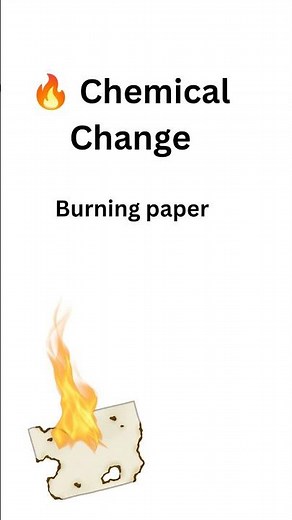 Physical Change vs Chemical Change | Can You Tell the Difference? 🧪 #Shorts