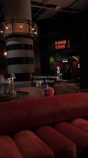 Discover the Luxury of Everyman Cinema, Canary Wharf
