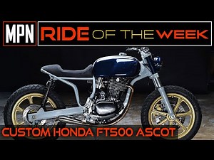 Revival Cycles' Custom Honda FT500 Ascot Motorcycle