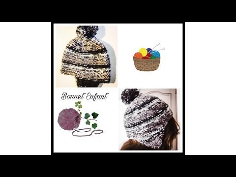 [tuto]Bonnet enfant 3 à 5 ans