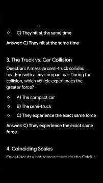Can You Pass This 5-Question Physics Trick Quiz? Physics MCQ!)
