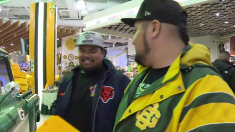 Bears vs. Pack excitement