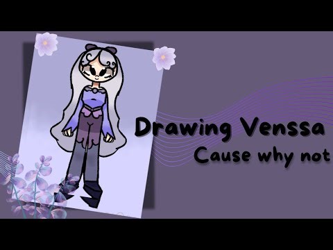 🎀 Drawing new Oc Violet! ❤️