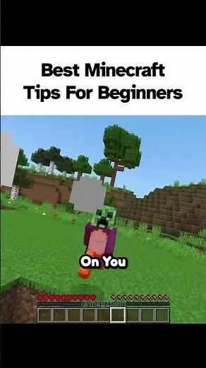 Best tips for beginners 🤓 #minecraft #tips #minecraftshorts #minecraftmemes #minecrafttutorial