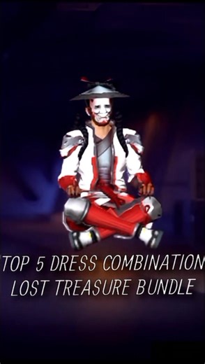 UNIQUE 🇧🇷 DRESS COMBINATION 👑 WITH TREASURE FINDER BUNDLE 🔥 FREE FIRE 🔥 #freefire #shorts