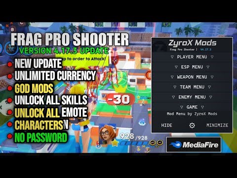 Frag Pro Shooter Mod Menu v4.17.3 | Unlock all Character | Unlimited Money & Coins