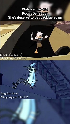 Painful Defeated (DuckTales 2017 & Regular Show) #shorts #DuckTales #RegularShow