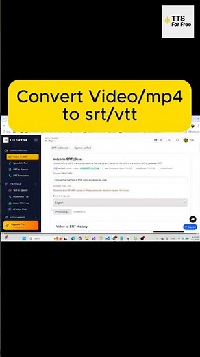 How I Turn Any Video into Subtitles MP4 → SRT Fast