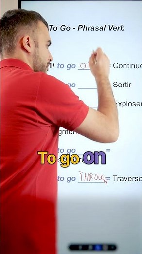 To Go - Phrasal Verb